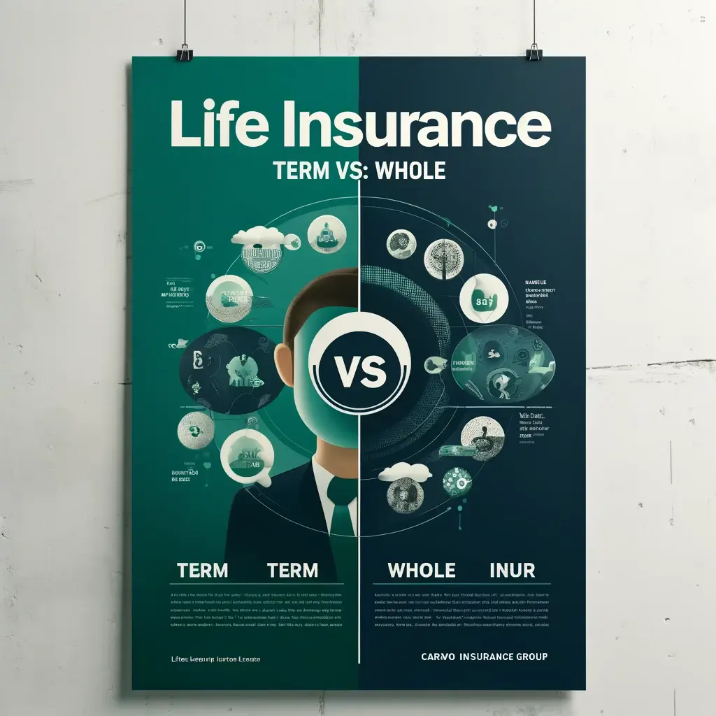 Carvo Insurance Group life insurance term vs whole