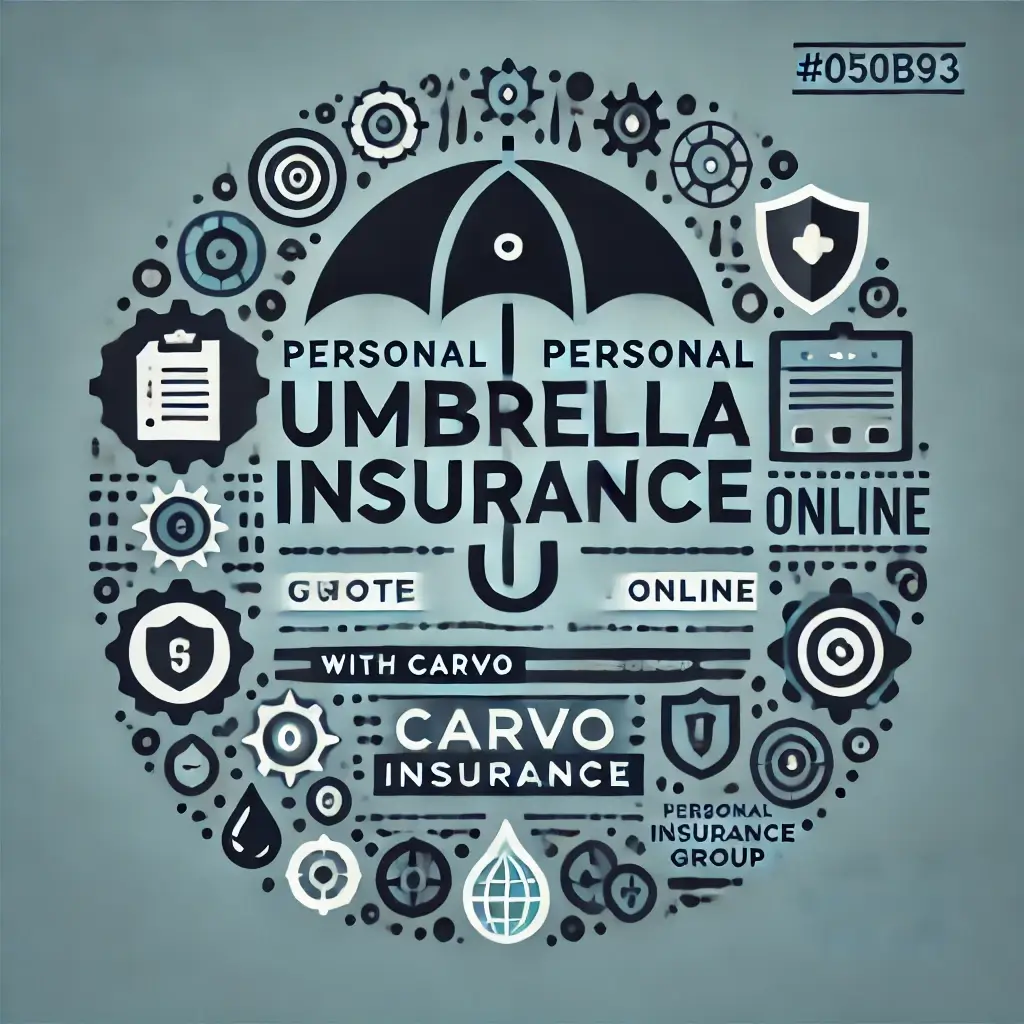 Carvo Insurance Group personal umbrella insurance quote online with Carvo Insurance Group