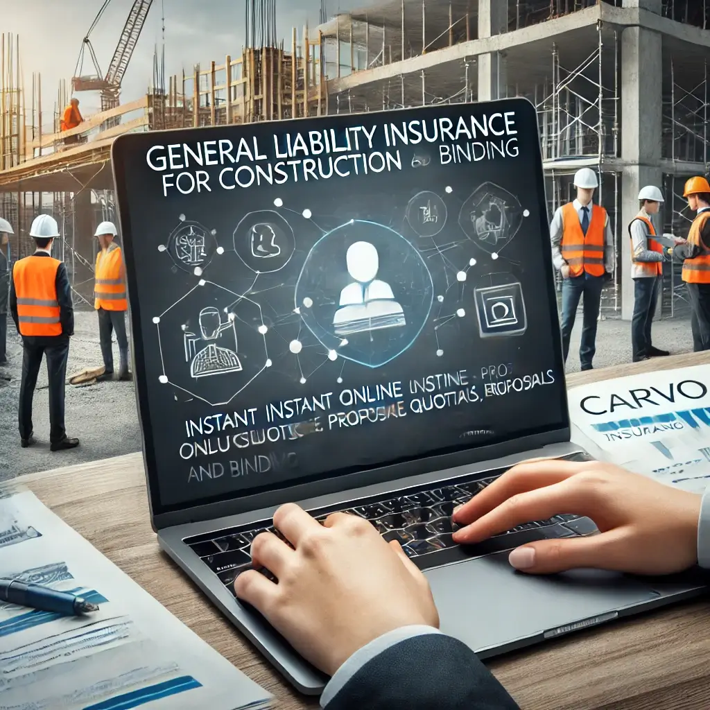 Carvo Insurance Groupgeneral liability insurance construction