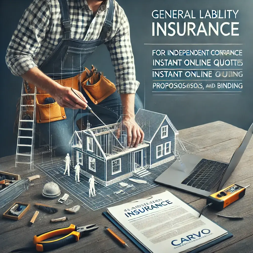 Carvo Insurance Groupgeneral liability insurance for independent contractors