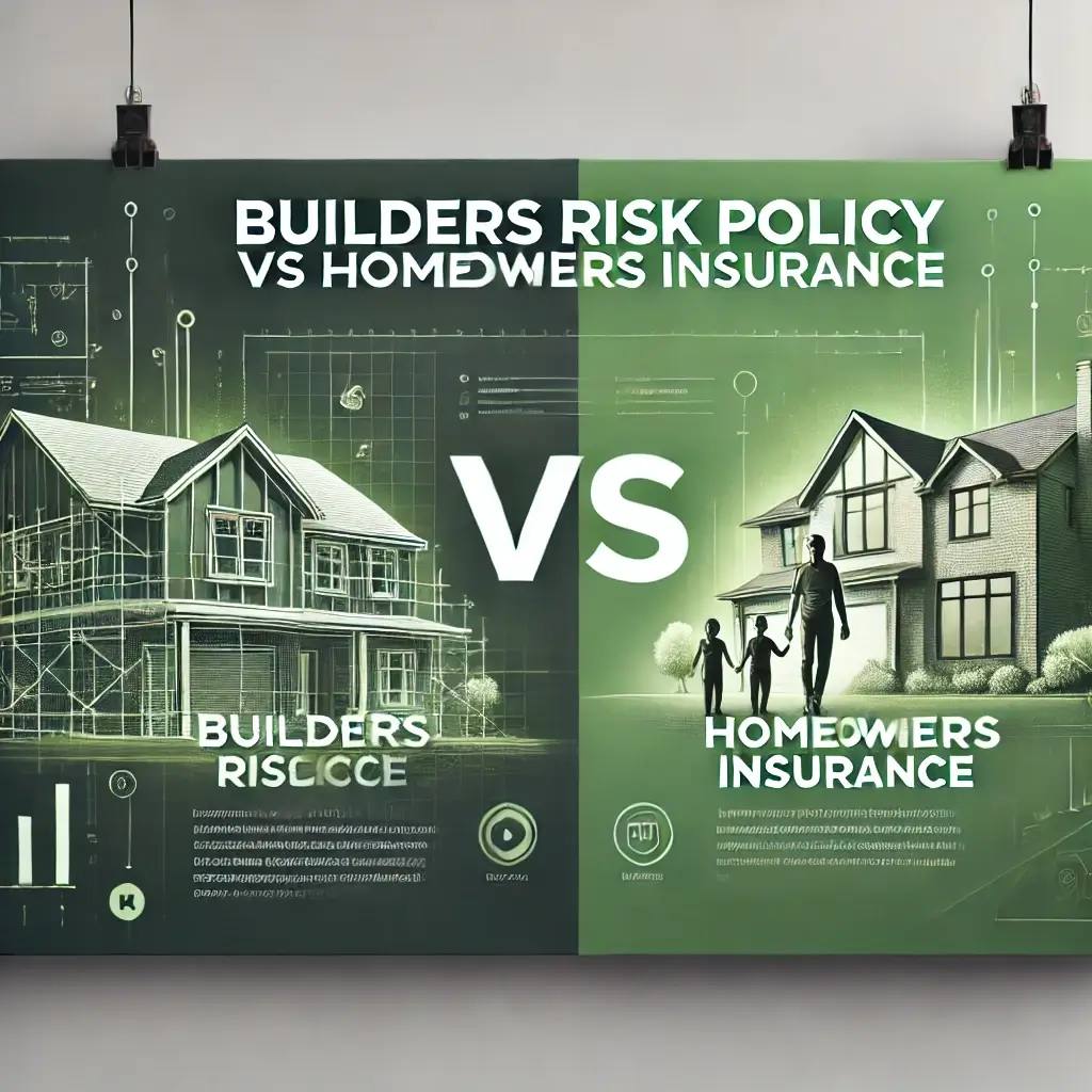 Carvo Insurance Group builders risk policy vs homeowners insurance